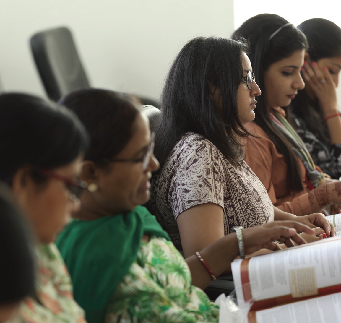 Young people in India learn about gender equity in an effort to reduce the rate of gender-based violence.
