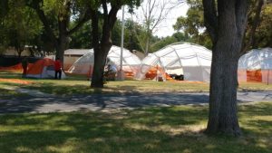 large domed tents
