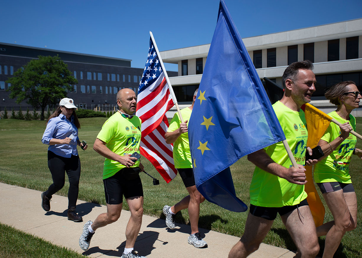 Lions on the Run Lion Magazine