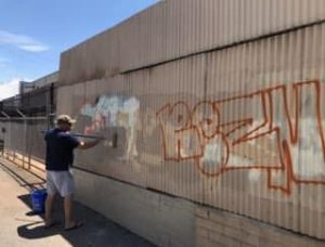 lemon grove lions erase graffiti 
