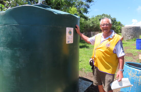 District 202K installs water tanks in Tonga