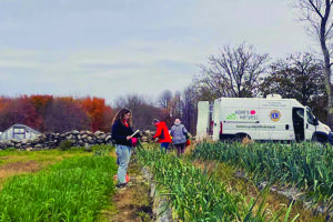 The Van in the field